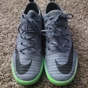 Nike Mercurial X Finale Indoor Football Soccer/Futsal Shoes Gray Size US 9